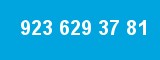 923 629 37 81 923 629 37 81